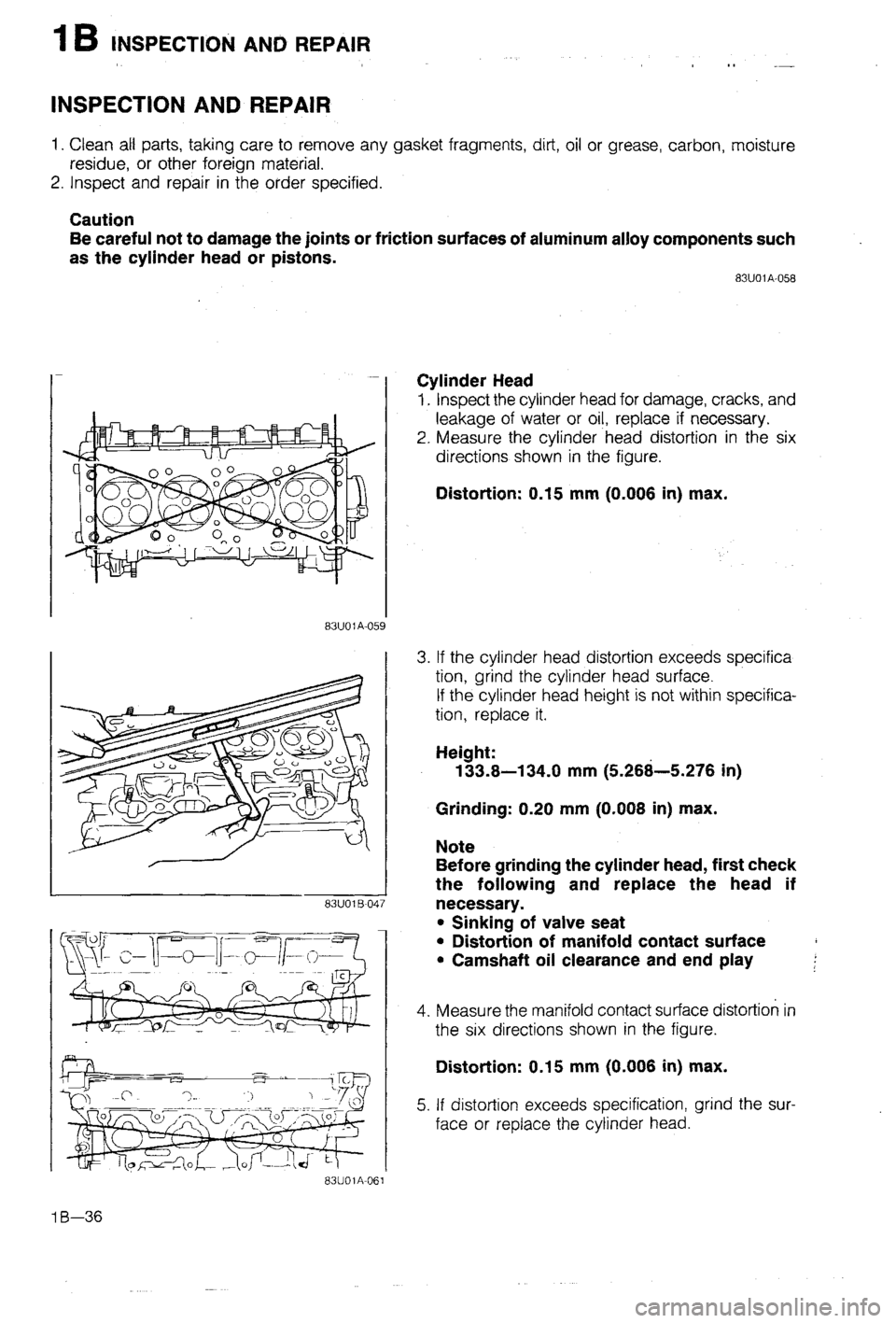 MAZDA 323 1988  Workshop Manual 