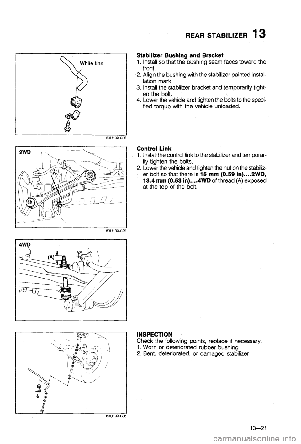 MAZDA 323 1988  Workshop Manual 