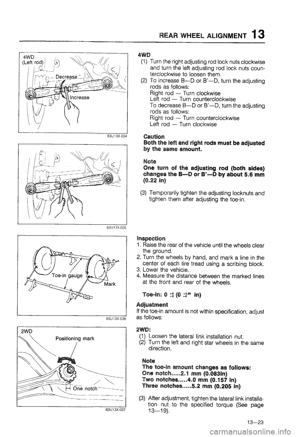 MAZDA 323 1988  Workshop Manual 