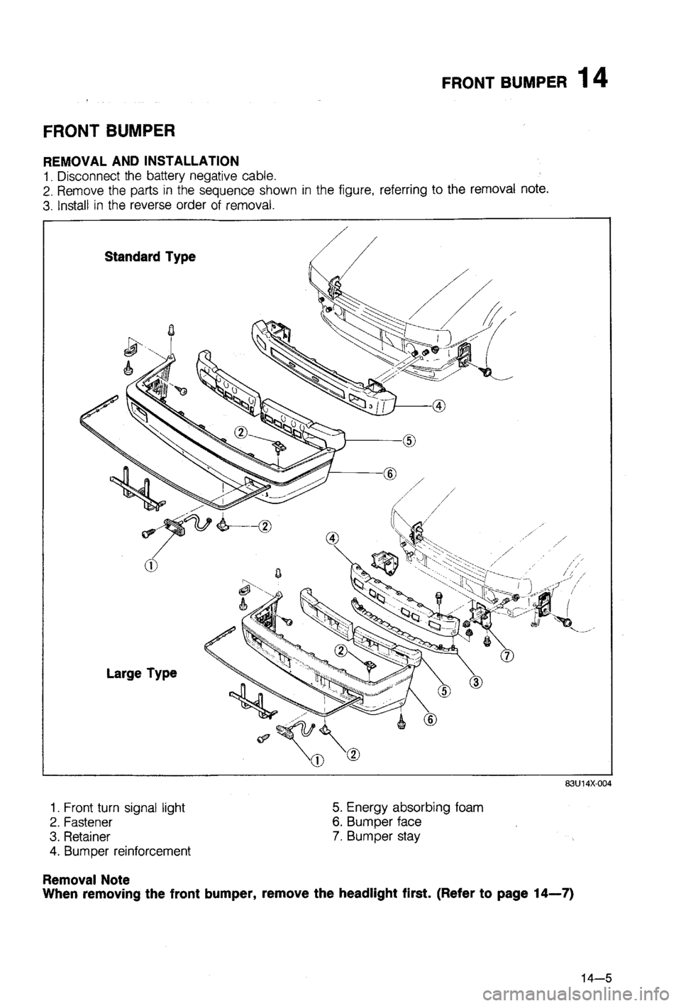 MAZDA 323 1988  Workshop Manual 