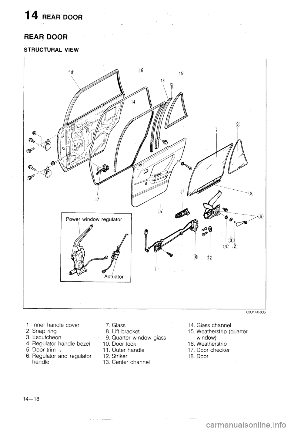 MAZDA 323 1988  Workshop Manual 