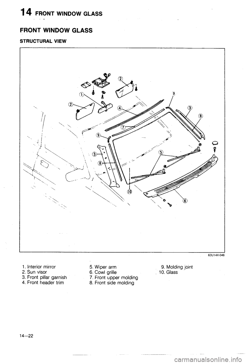 MAZDA 323 1988  Workshop Manual 