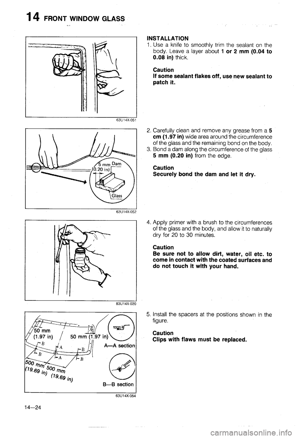 MAZDA 323 1988  Workshop Manual 