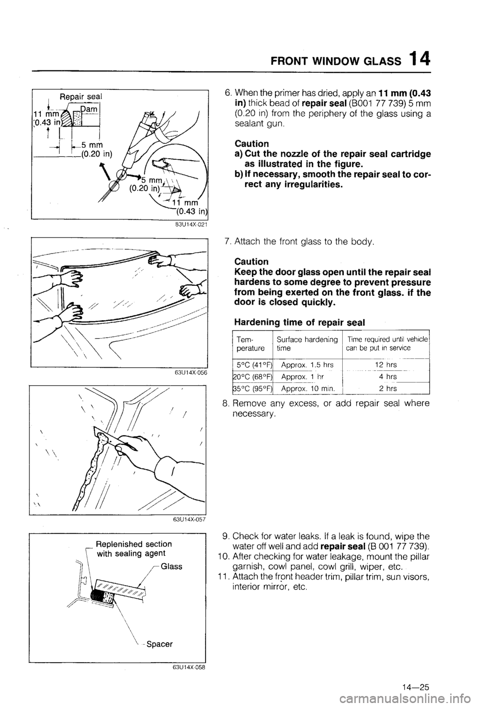 MAZDA 323 1988  Workshop Manual 