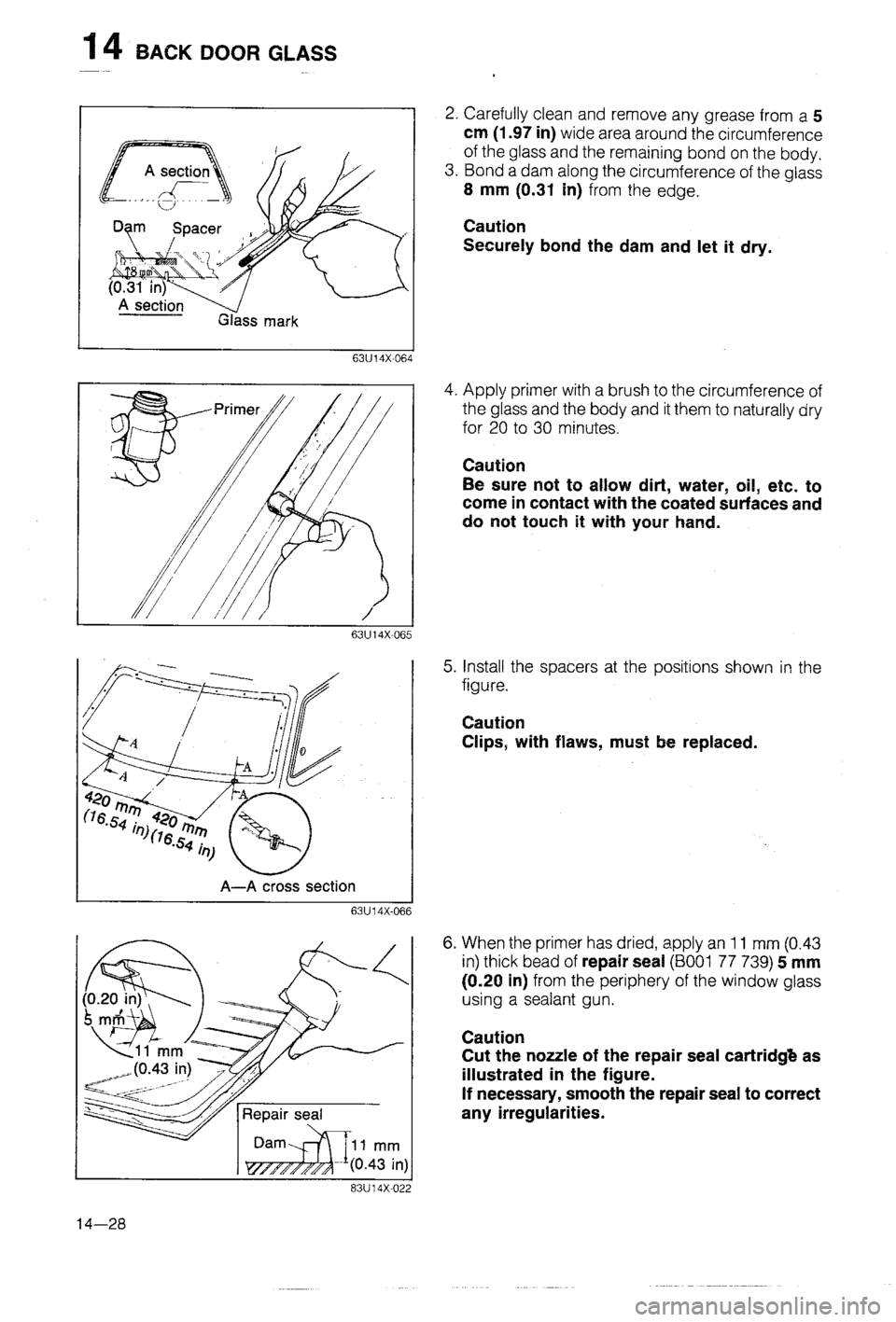 MAZDA 323 1988  Workshop Manual 