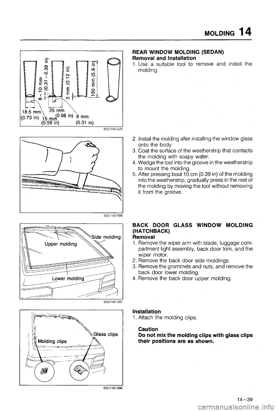 MAZDA 323 1988  Workshop Manual 