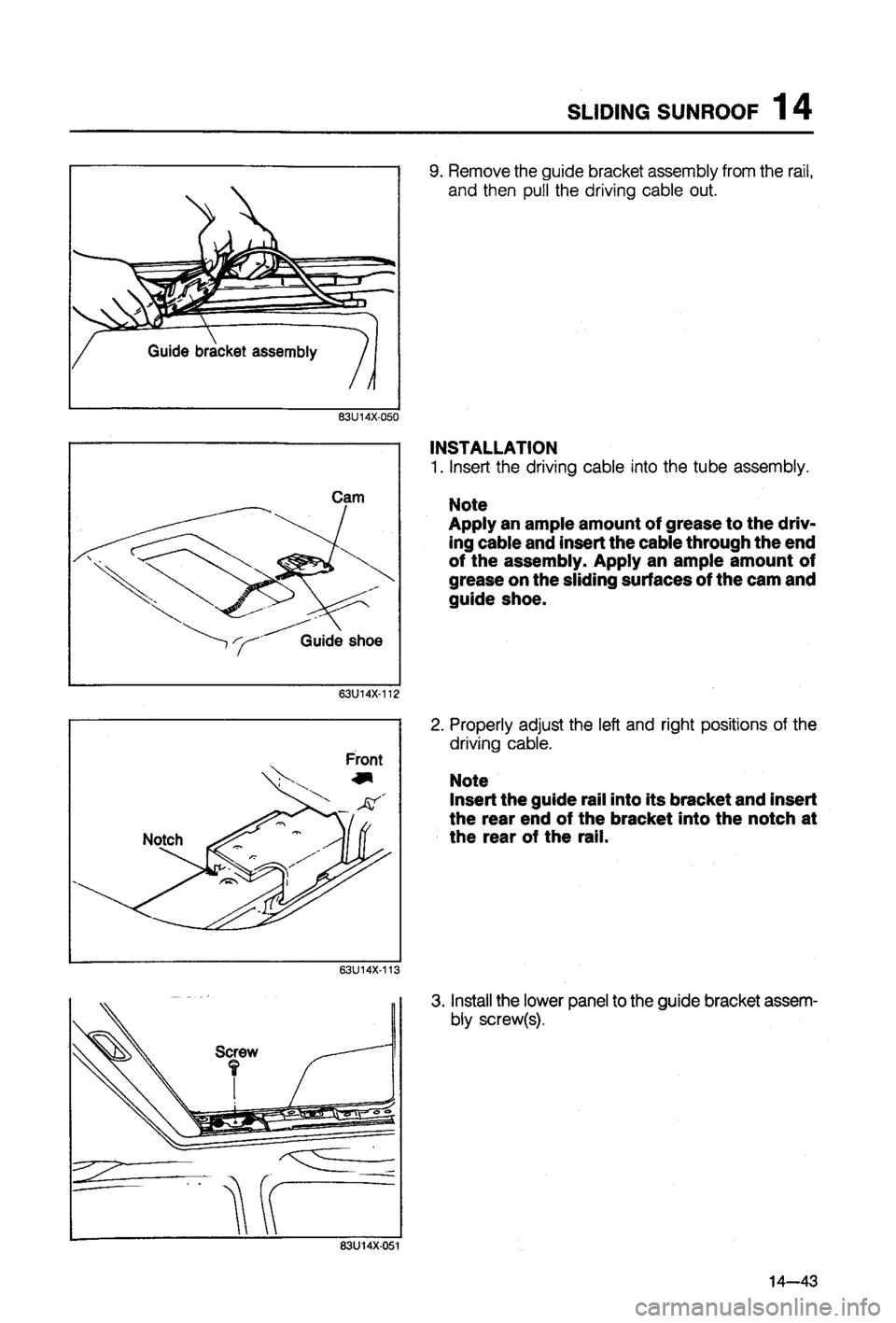 MAZDA 323 1988  Workshop Manual 