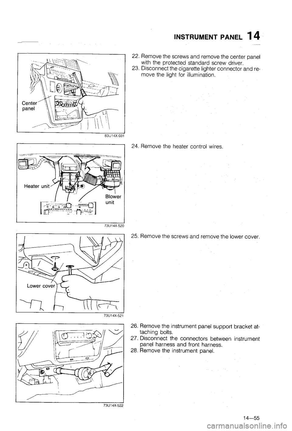 MAZDA 323 1988  Workshop Manual 