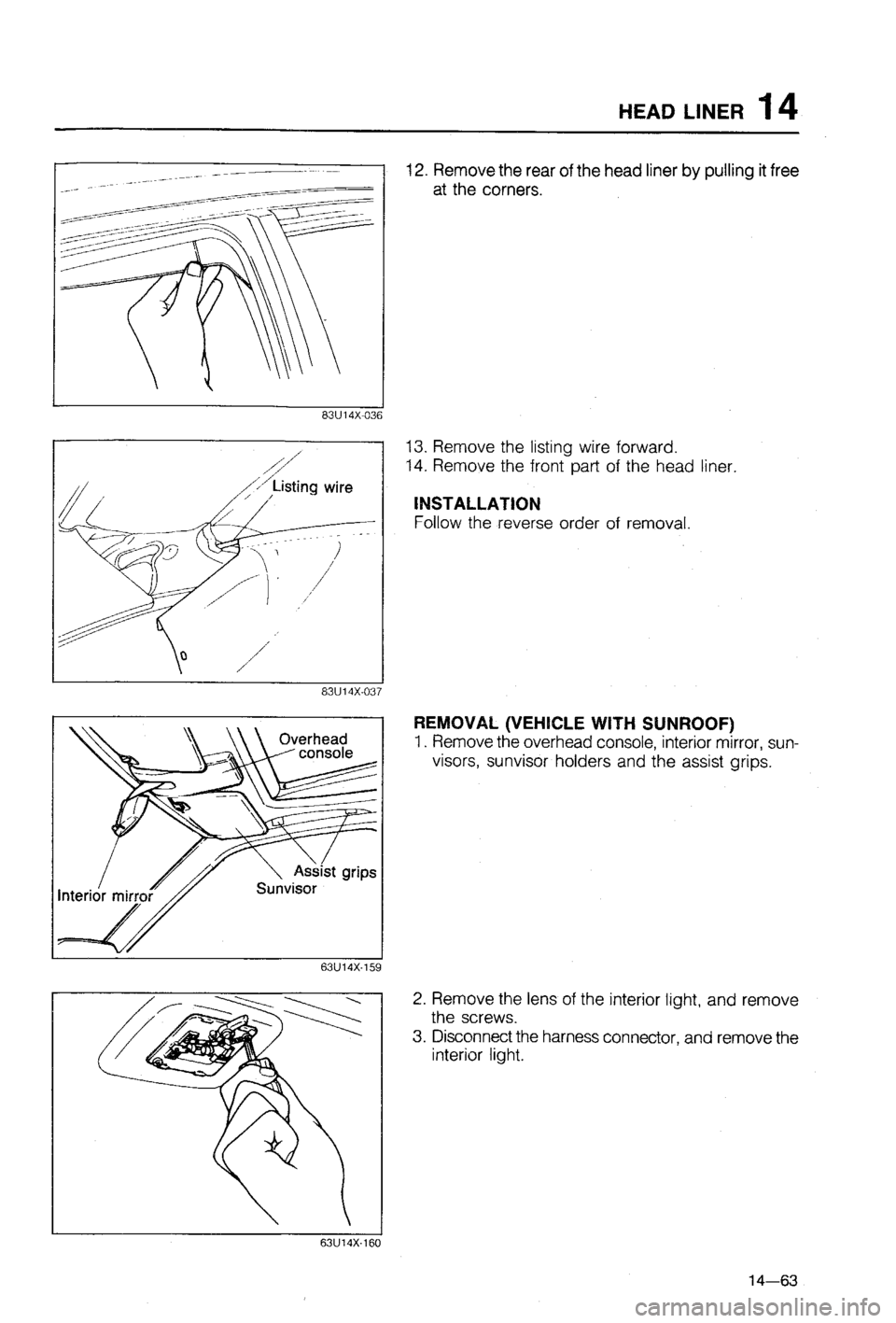 MAZDA 323 1988  Workshop Manual 