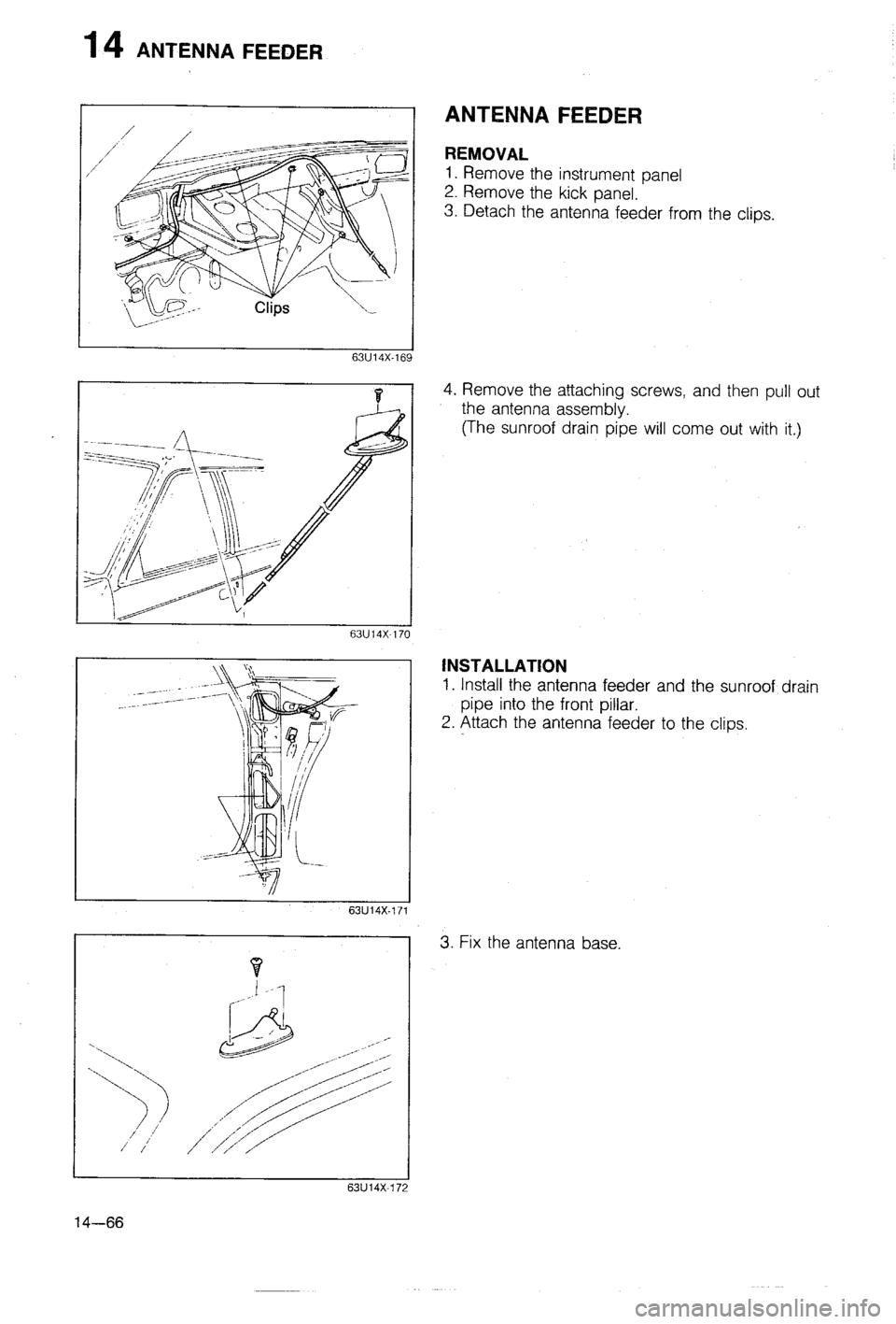MAZDA 323 1988  Workshop Manual 