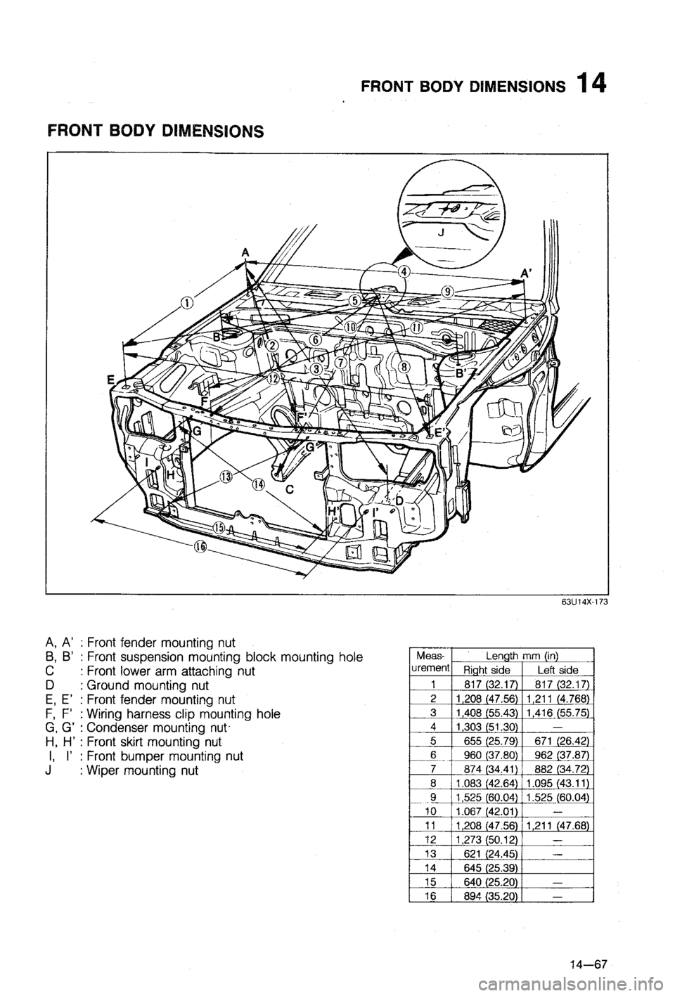 MAZDA 323 1988  Workshop Manual 