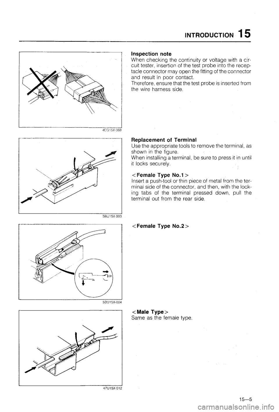 MAZDA 323 1988  Workshop Manual 