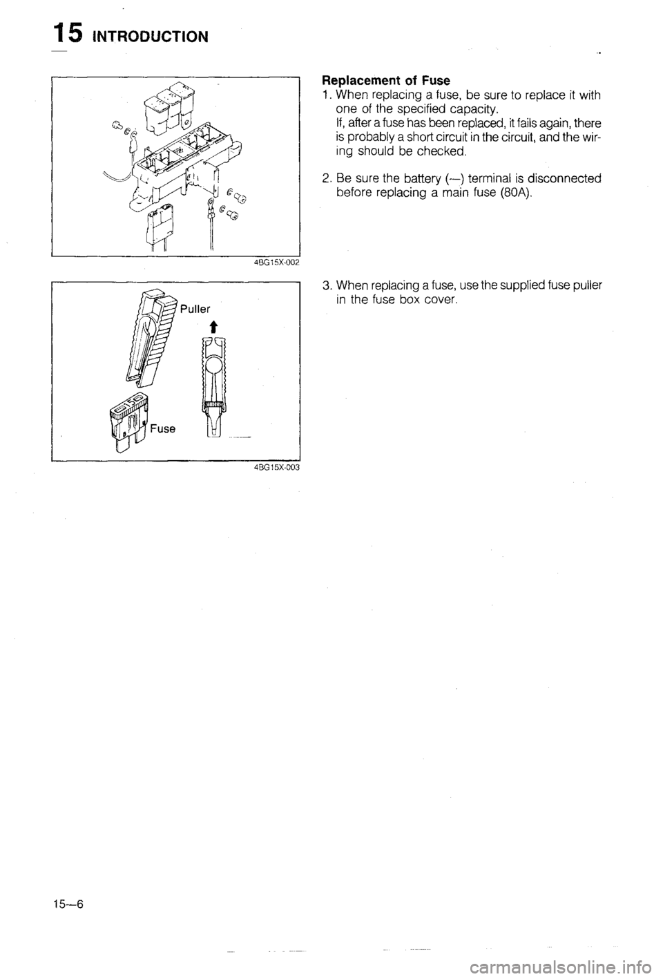 MAZDA 323 1988  Workshop Manual 