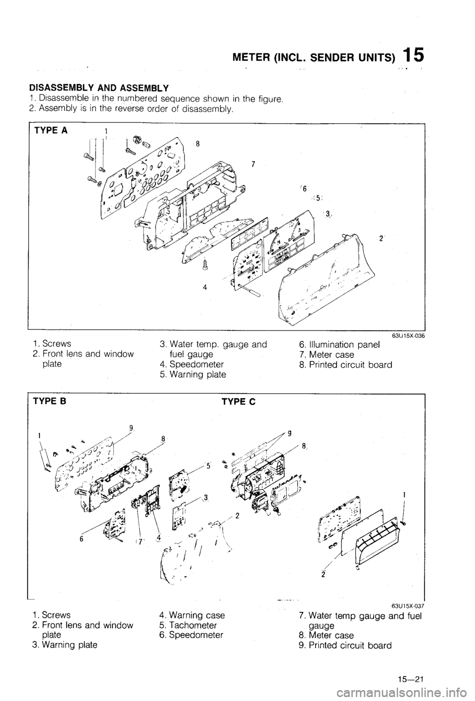 MAZDA 323 1988  Workshop Manual 