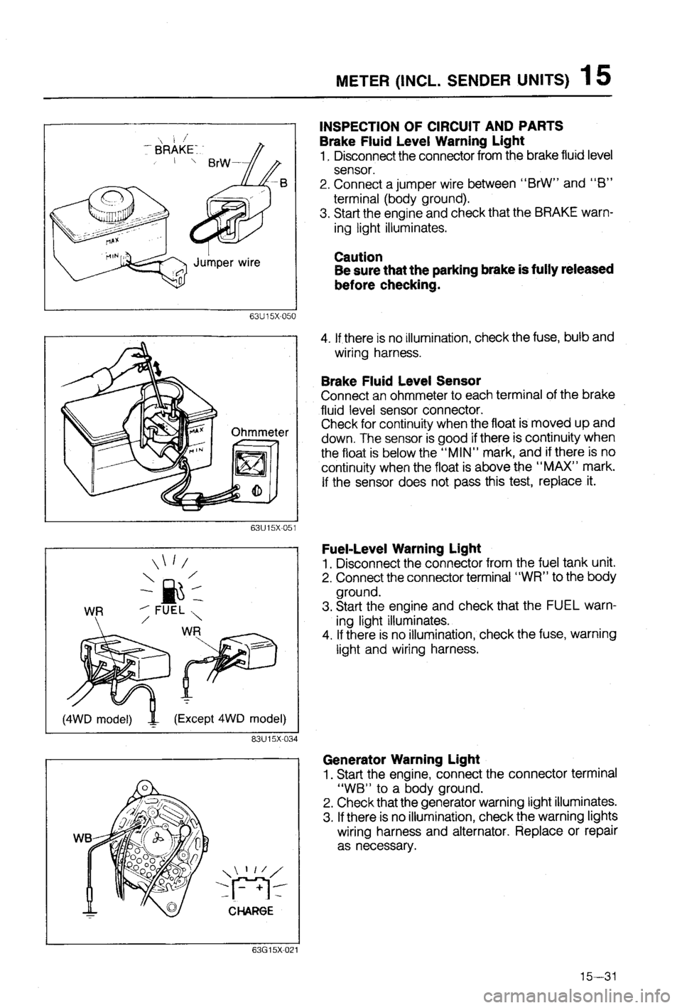 MAZDA 323 1988  Workshop Manual 