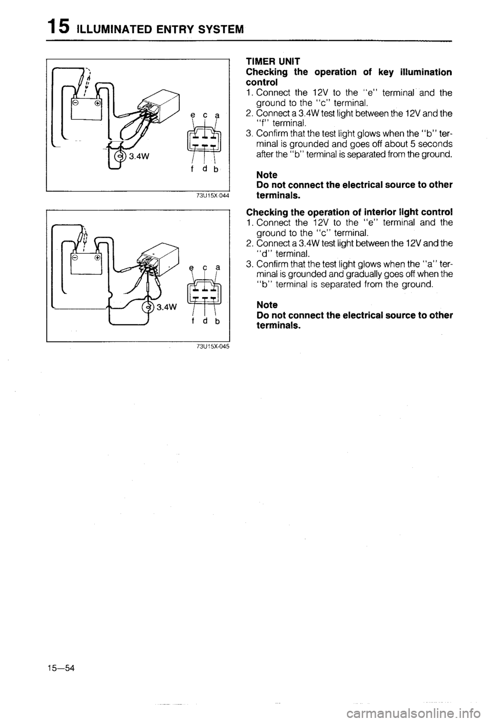 MAZDA 323 1988  Workshop Manual 