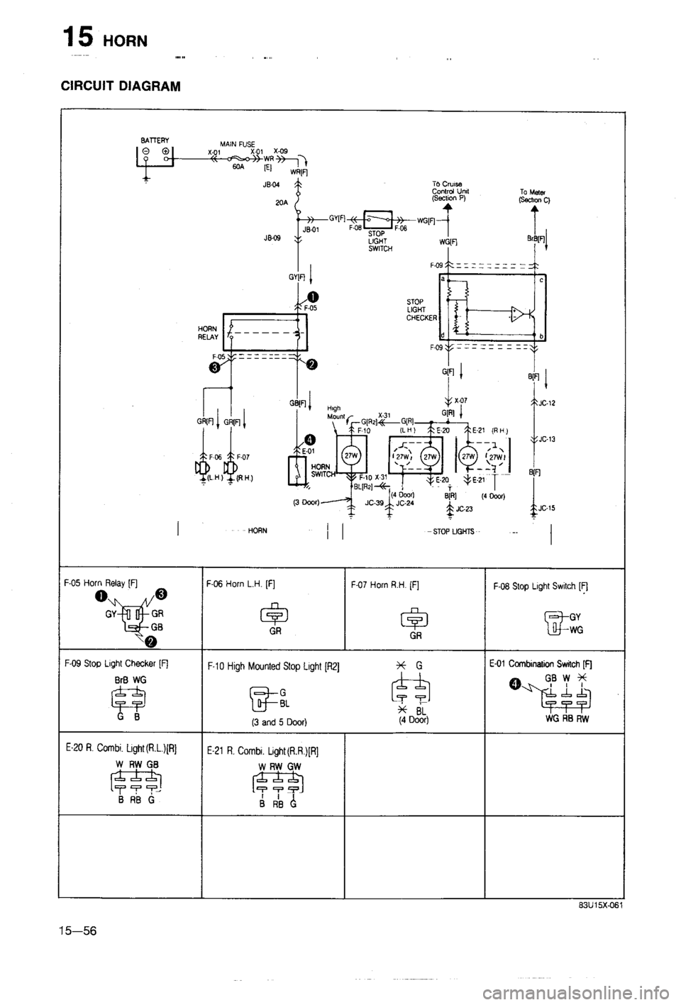 MAZDA 323 1988  Workshop Manual 
