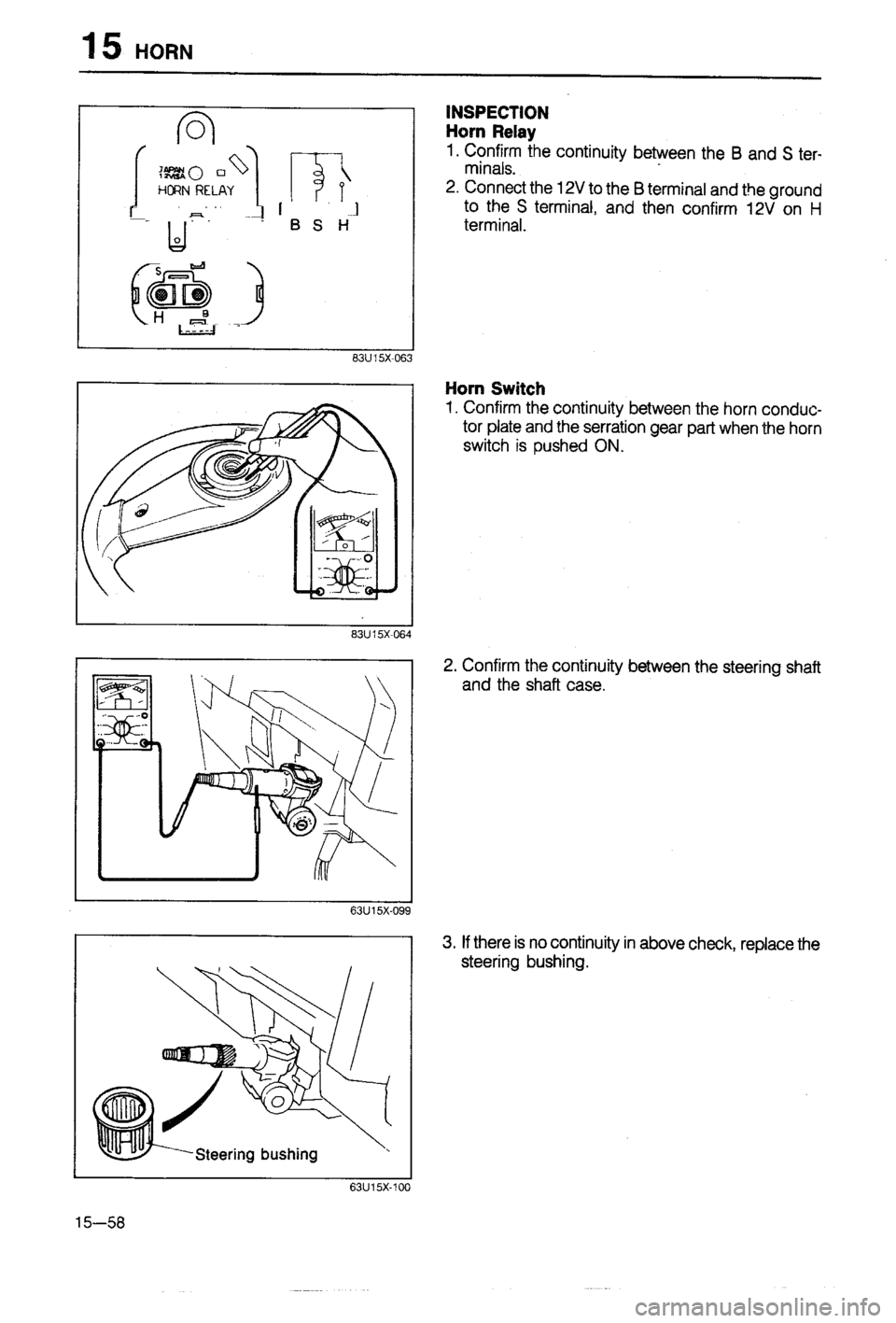 MAZDA 323 1988  Workshop Manual 