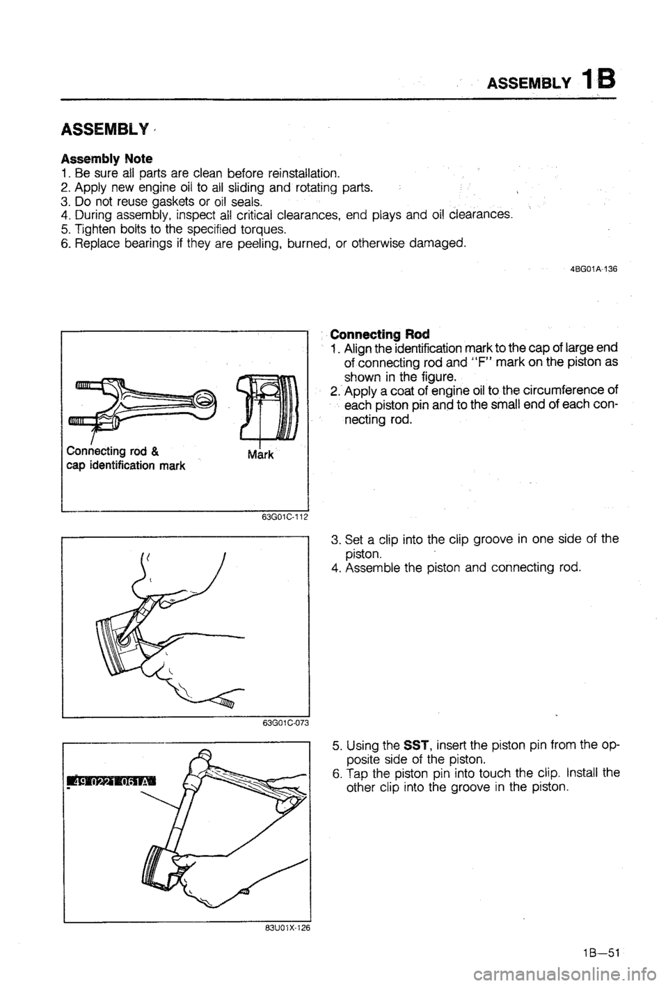 MAZDA 323 1988  Workshop Manual 