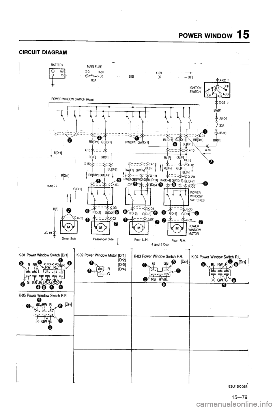 MAZDA 323 1988  Workshop Manual 