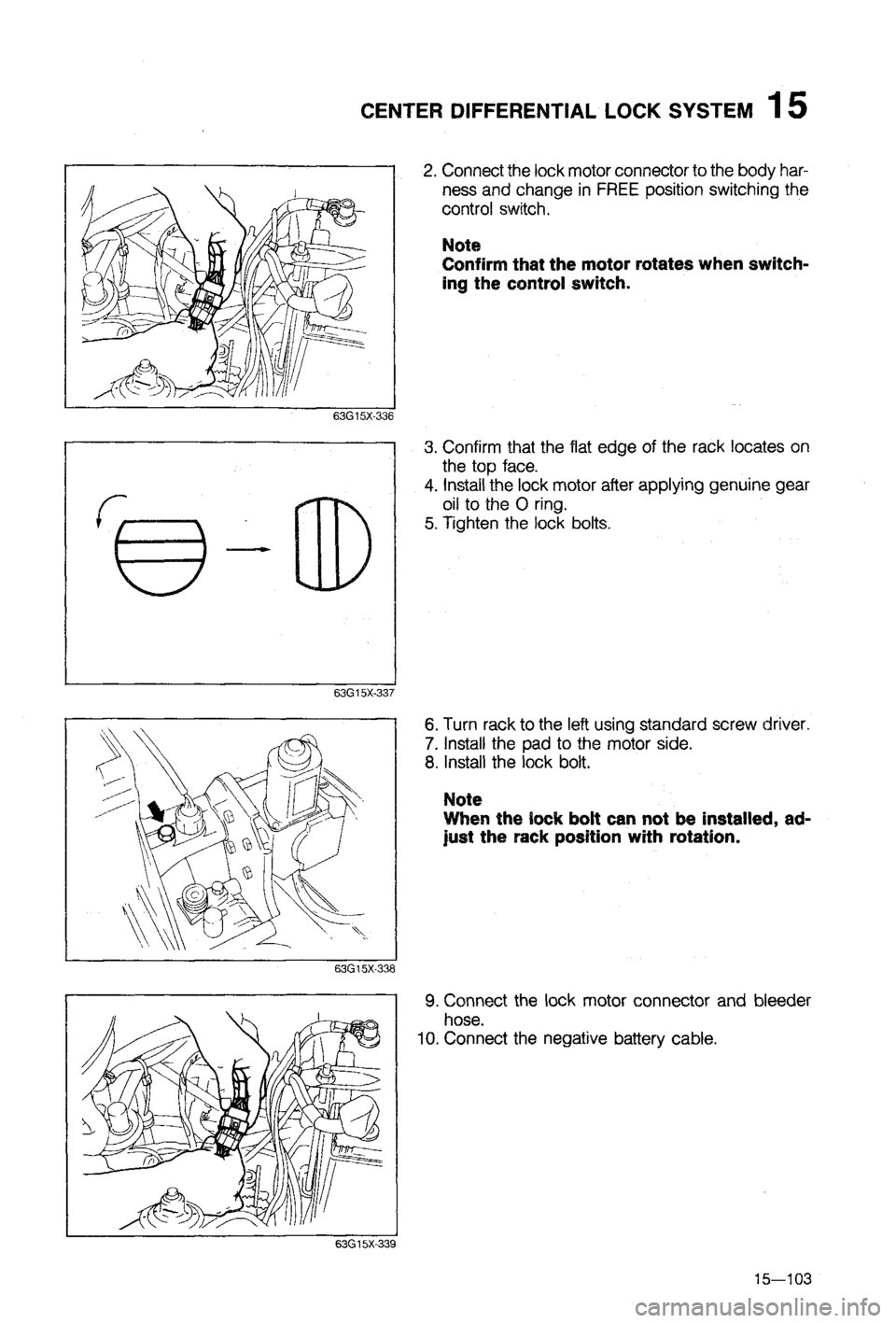 MAZDA 323 1988  Workshop Manual 