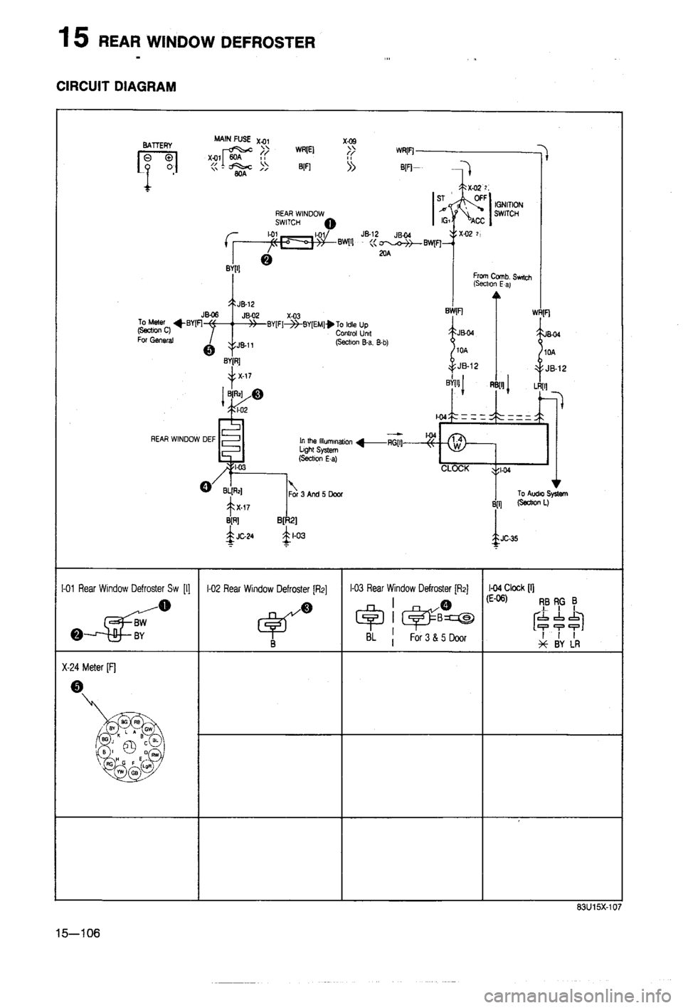MAZDA 323 1988  Workshop Manual 