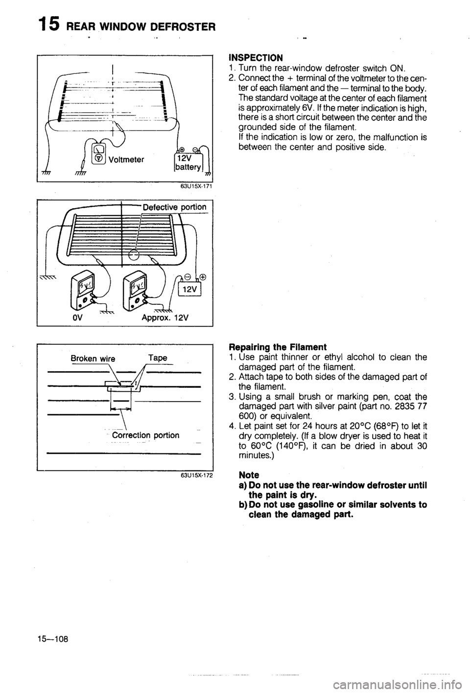 MAZDA 323 1988  Workshop Manual 