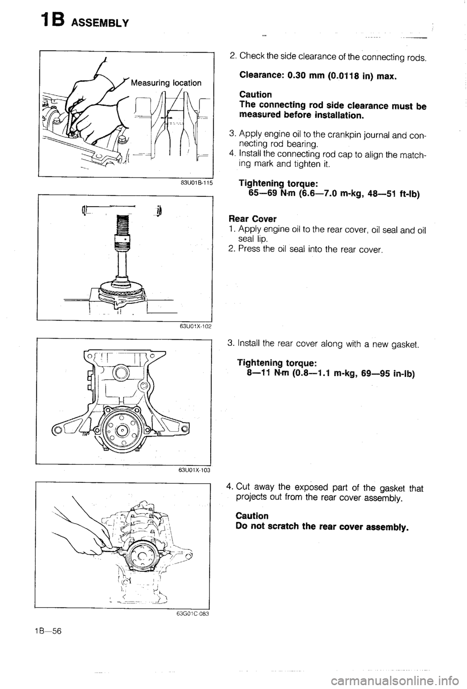 MAZDA 323 1988  Workshop Manual 