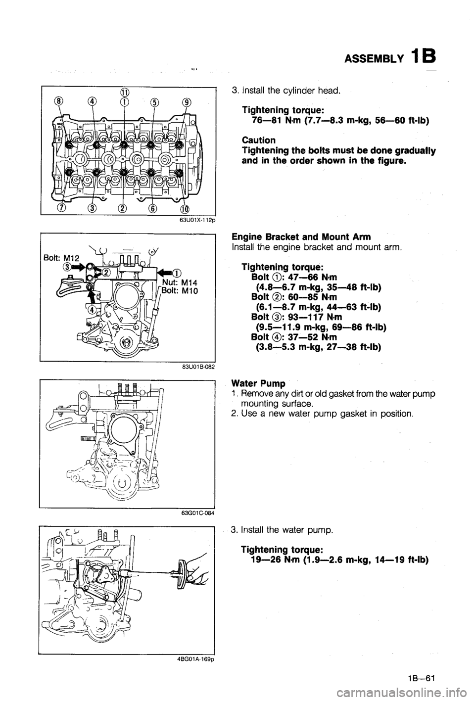 MAZDA 323 1988  Workshop Manual 