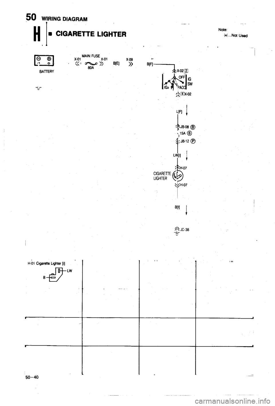 MAZDA 323 1988  Workshop Manual 
