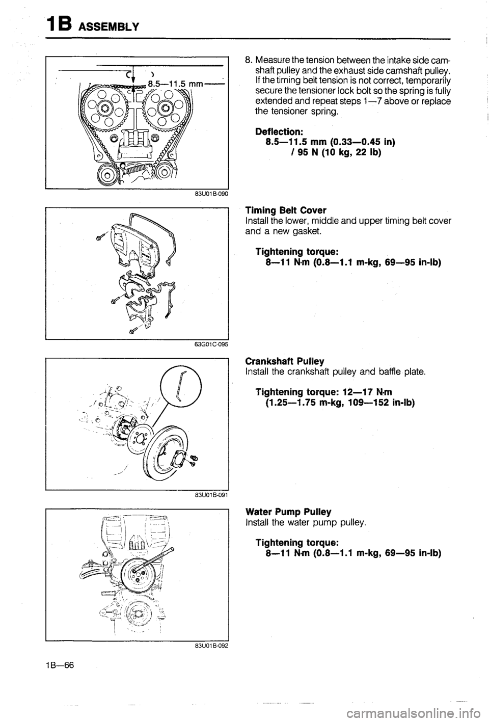 MAZDA 323 1988  Workshop Manual 