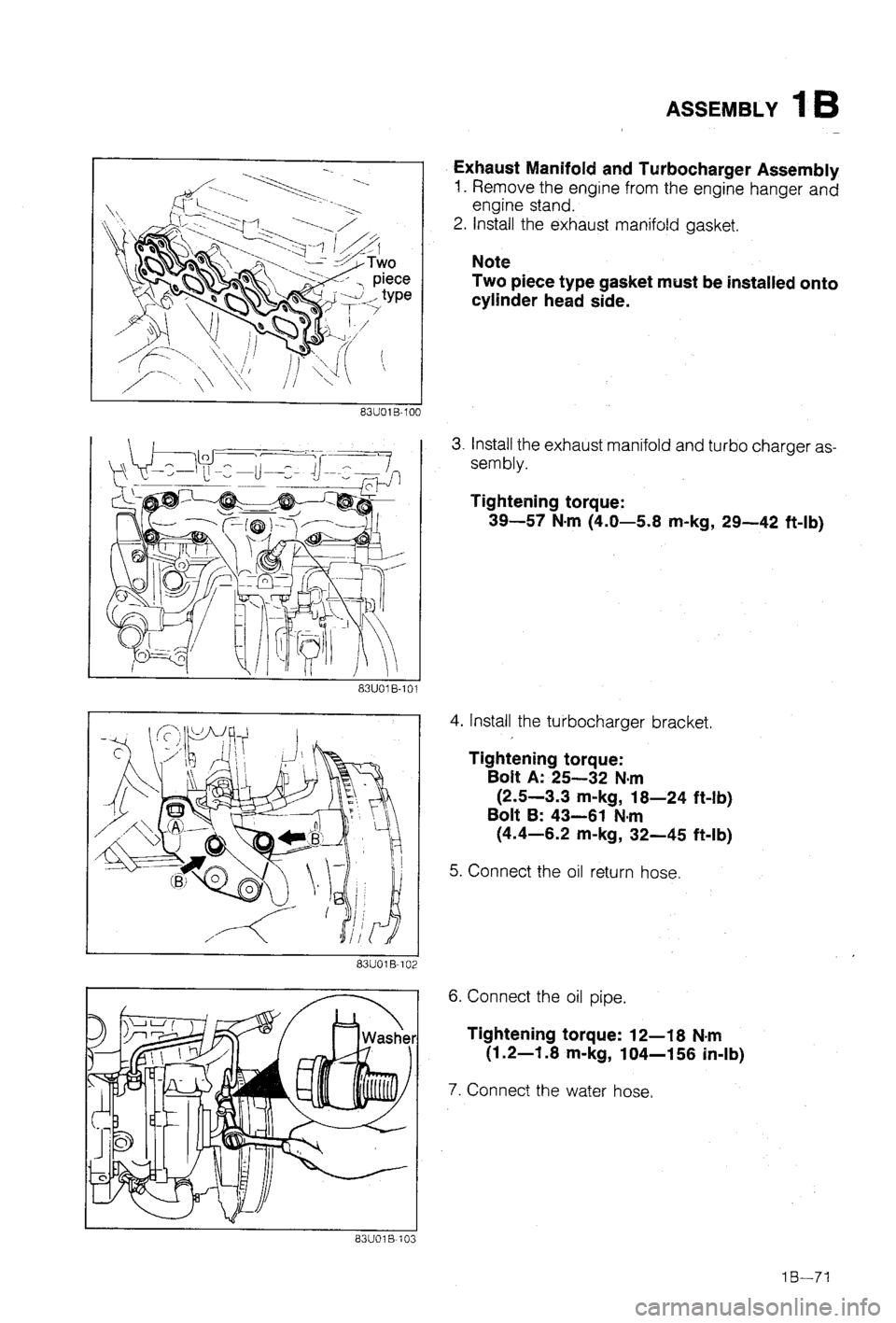 MAZDA 323 1988  Workshop Manual 