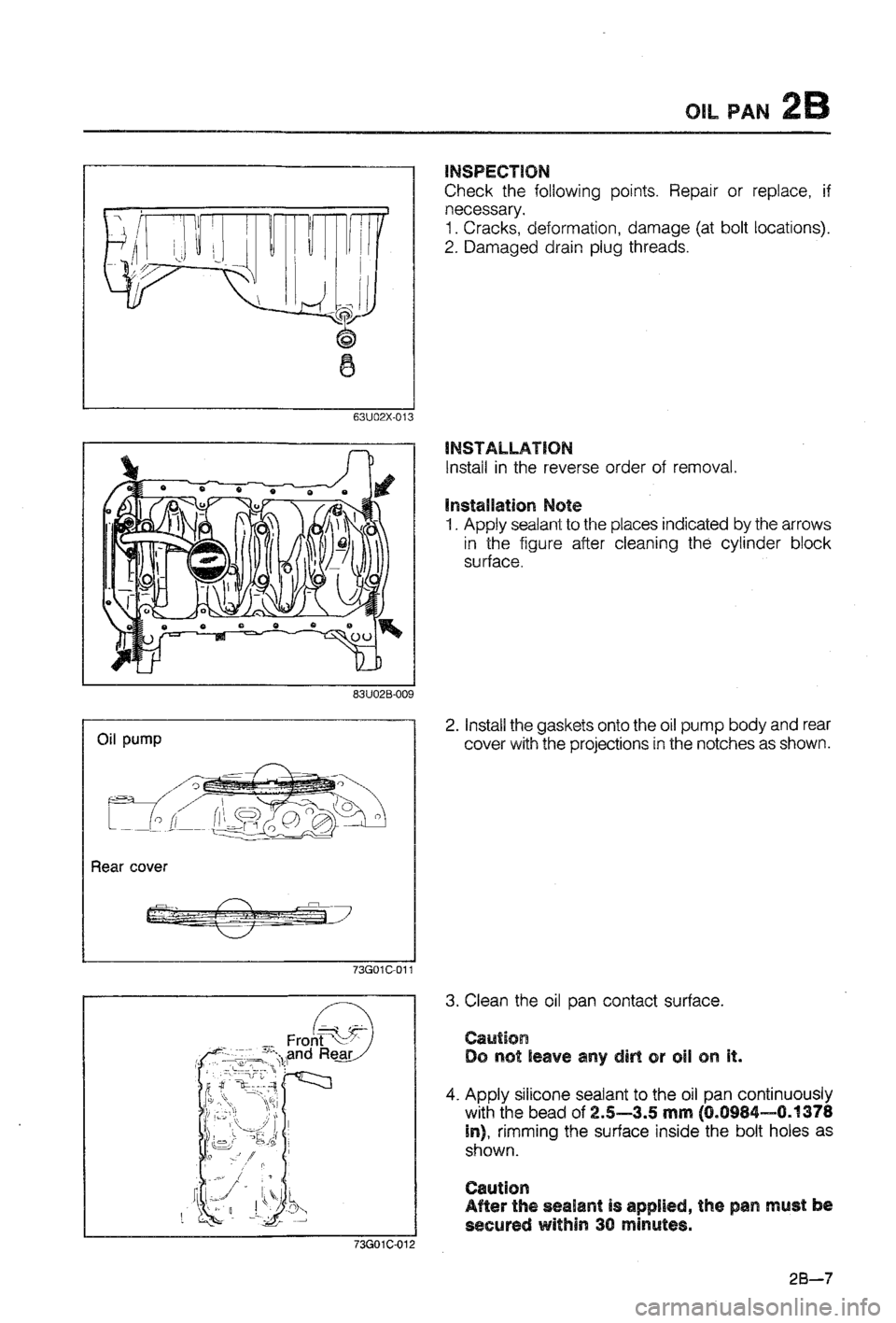 MAZDA 323 1988  Workshop Manual 