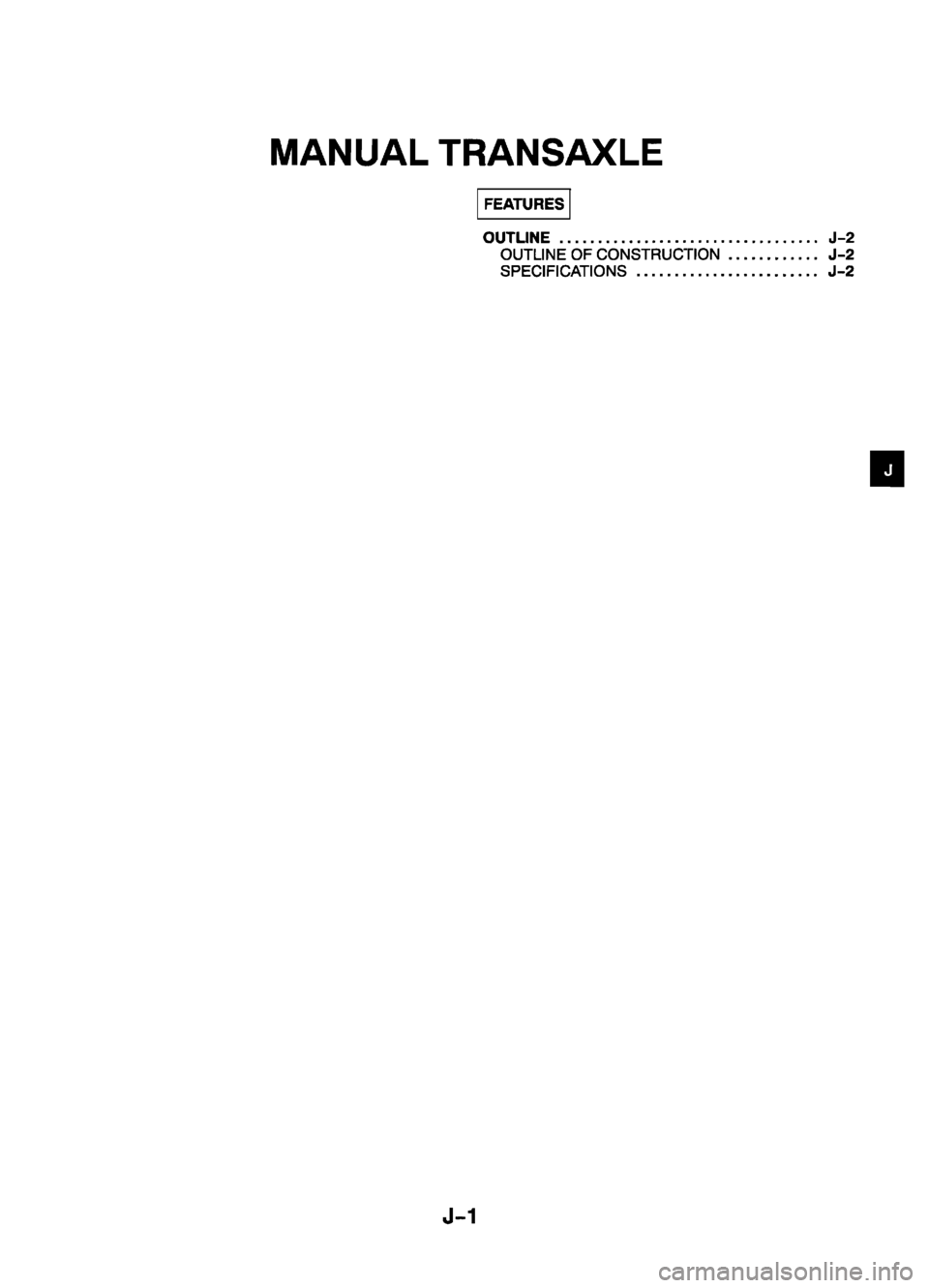 MAZDA 626 1999  Workshop Manual Suplement 