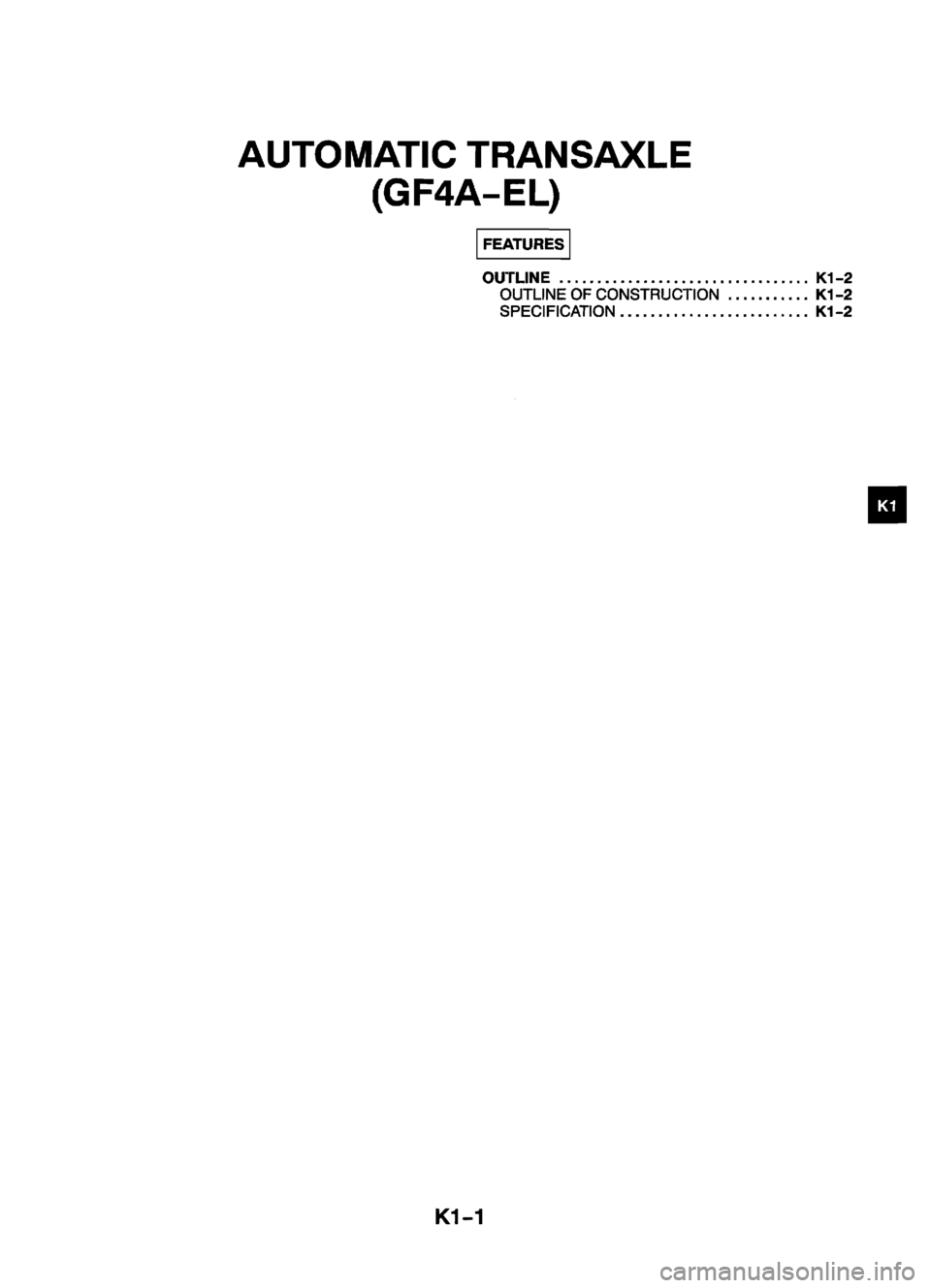 MAZDA 626 1999  Workshop Manual Suplement 