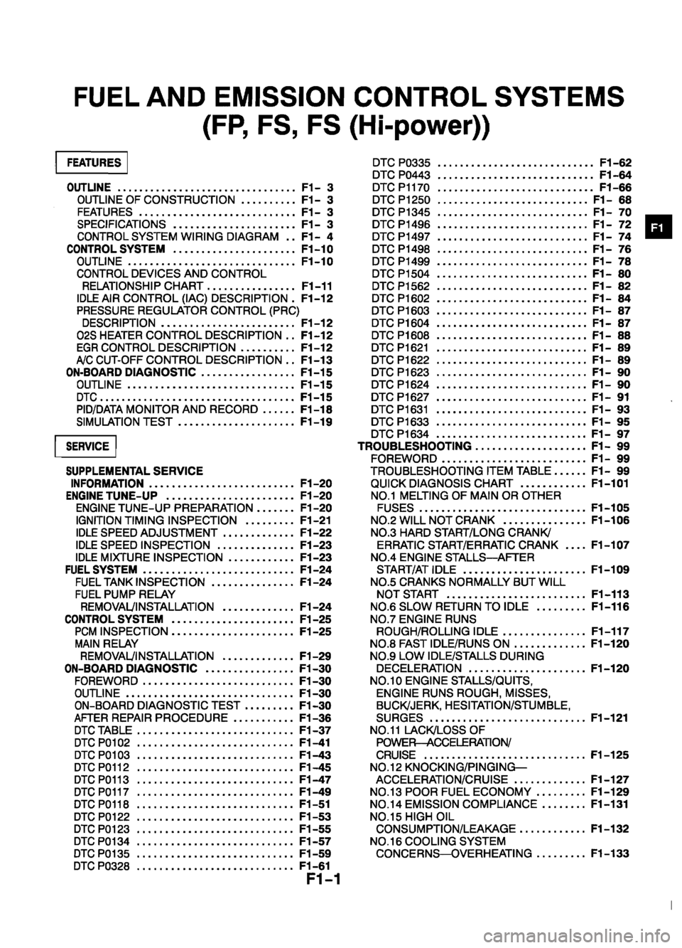 MAZDA 626 1999  Workshop Manual Suplement 