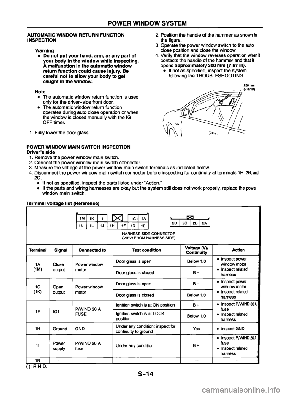 MAZDA 626 1999  Workshop Manual Suplement 