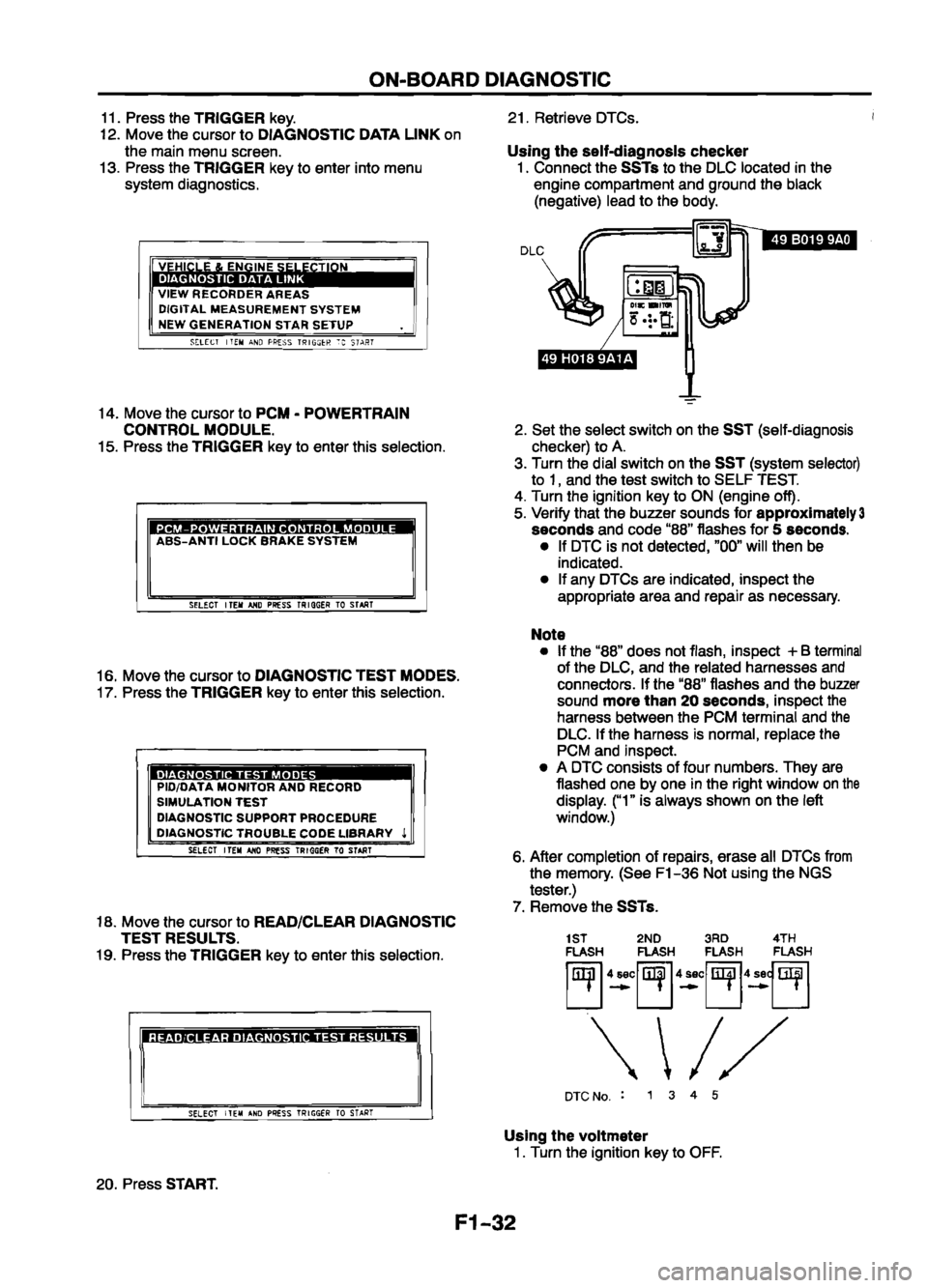 MAZDA 626 1999  Workshop Manual Suplement 