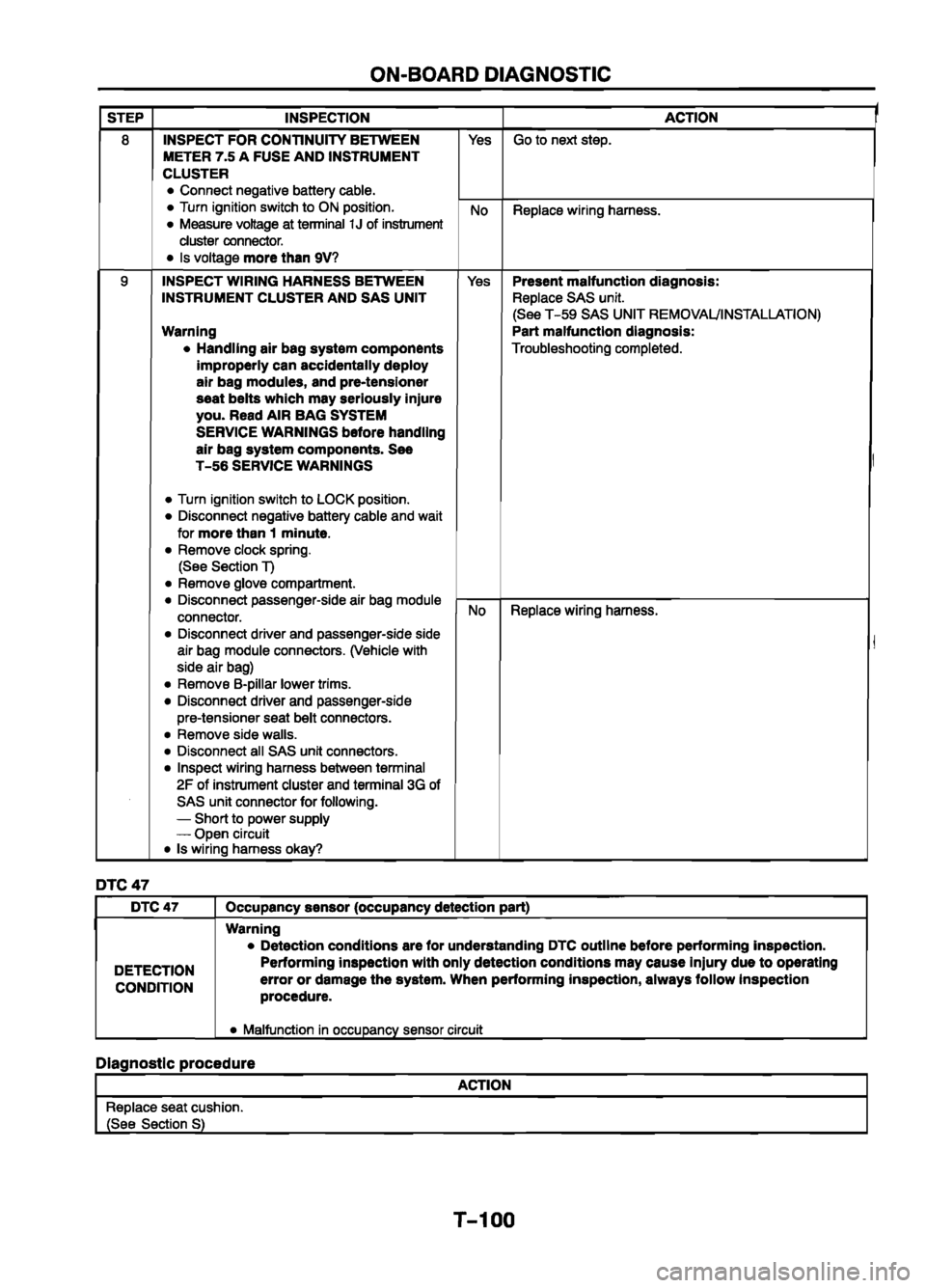MAZDA 626 1999  Workshop Manual Suplement 