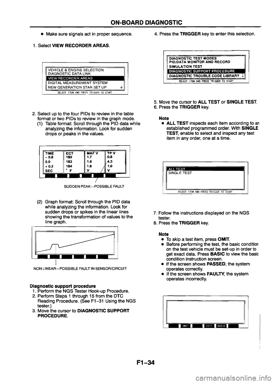 MAZDA 626 1999  Workshop Manual Suplement 