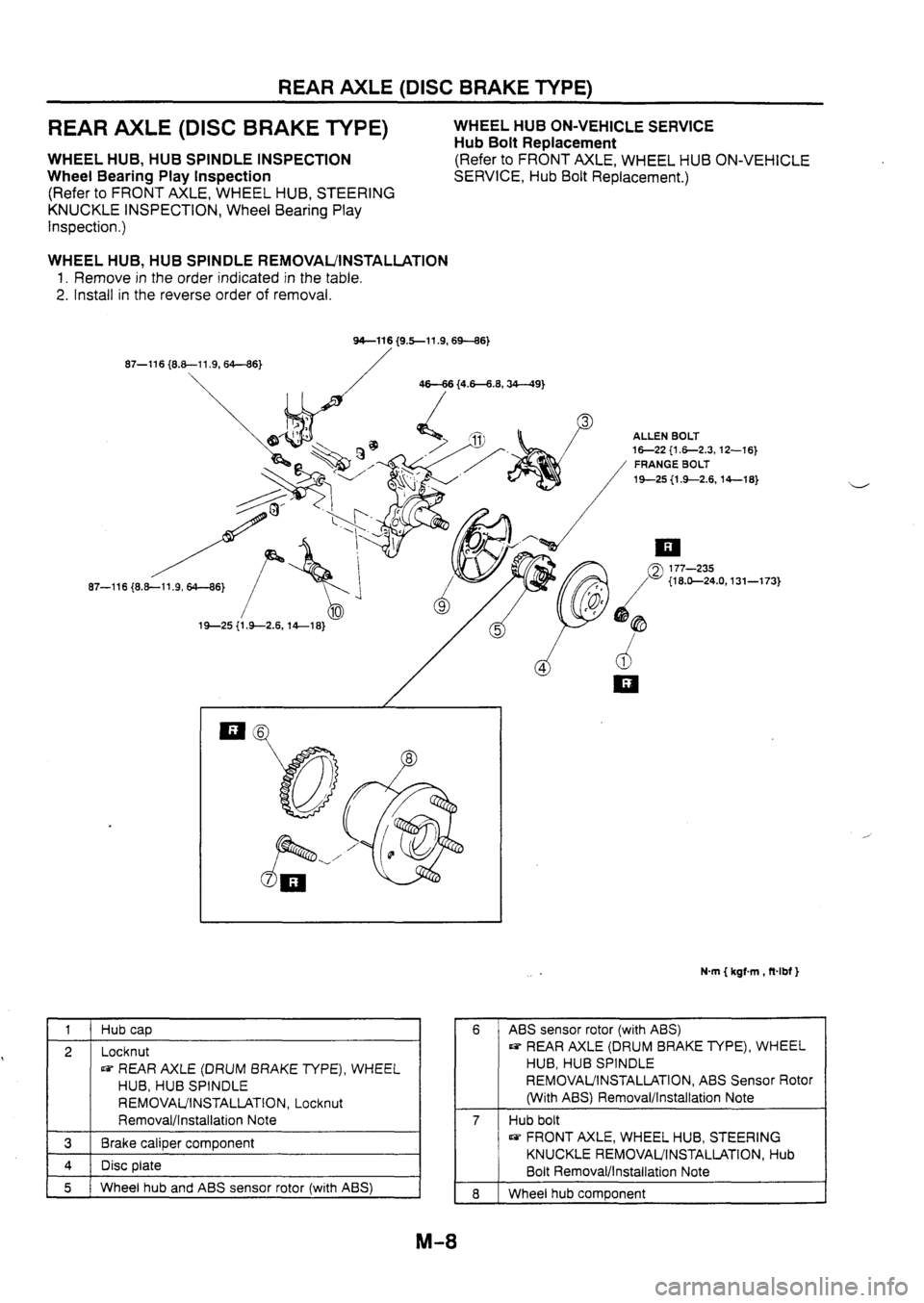 MAZDA 626 1997  Workshop Manual 