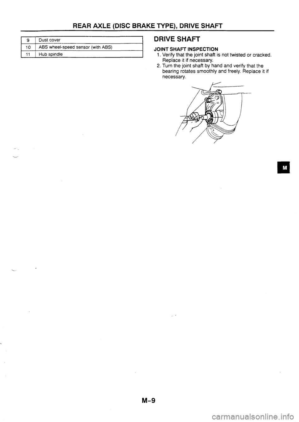 MAZDA 626 1997  Workshop Manual 