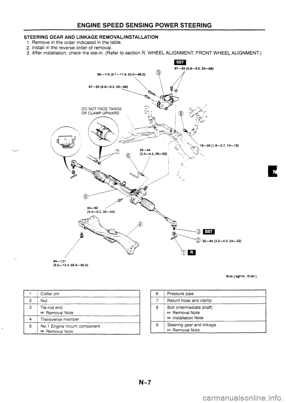 MAZDA 626 1997  Workshop Manual 