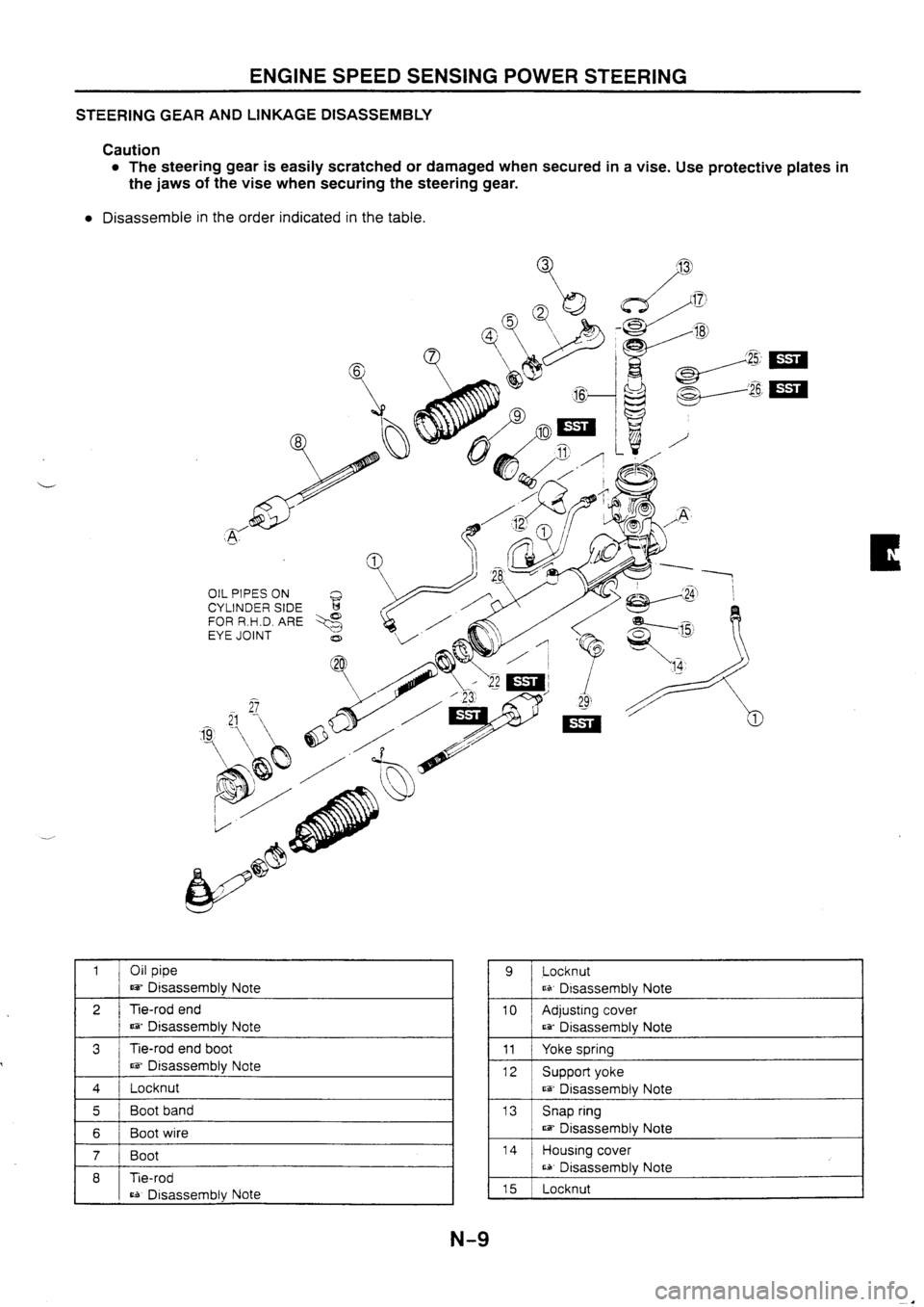 MAZDA 626 1997  Workshop Manual 