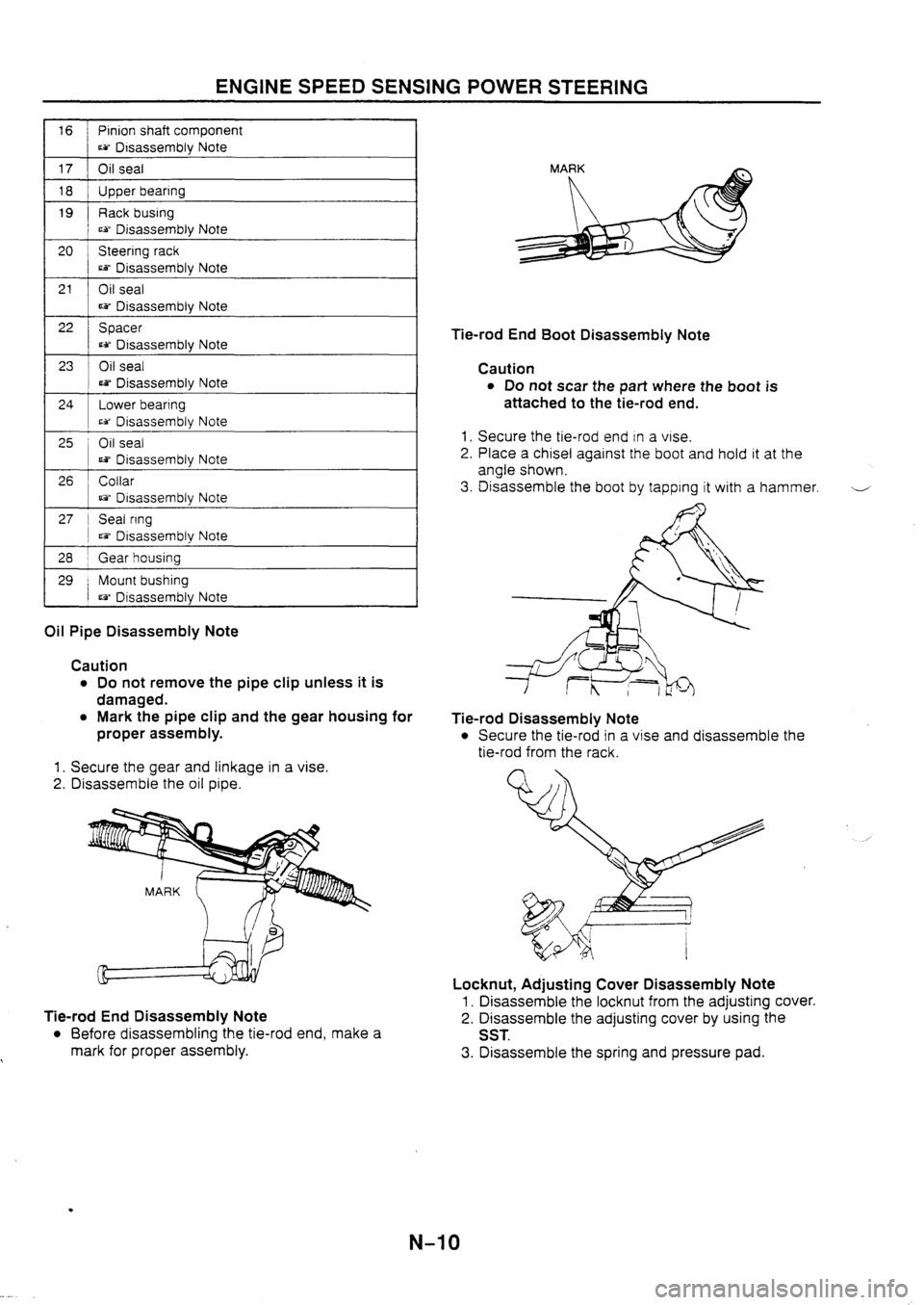 MAZDA 626 1997  Workshop Manual 