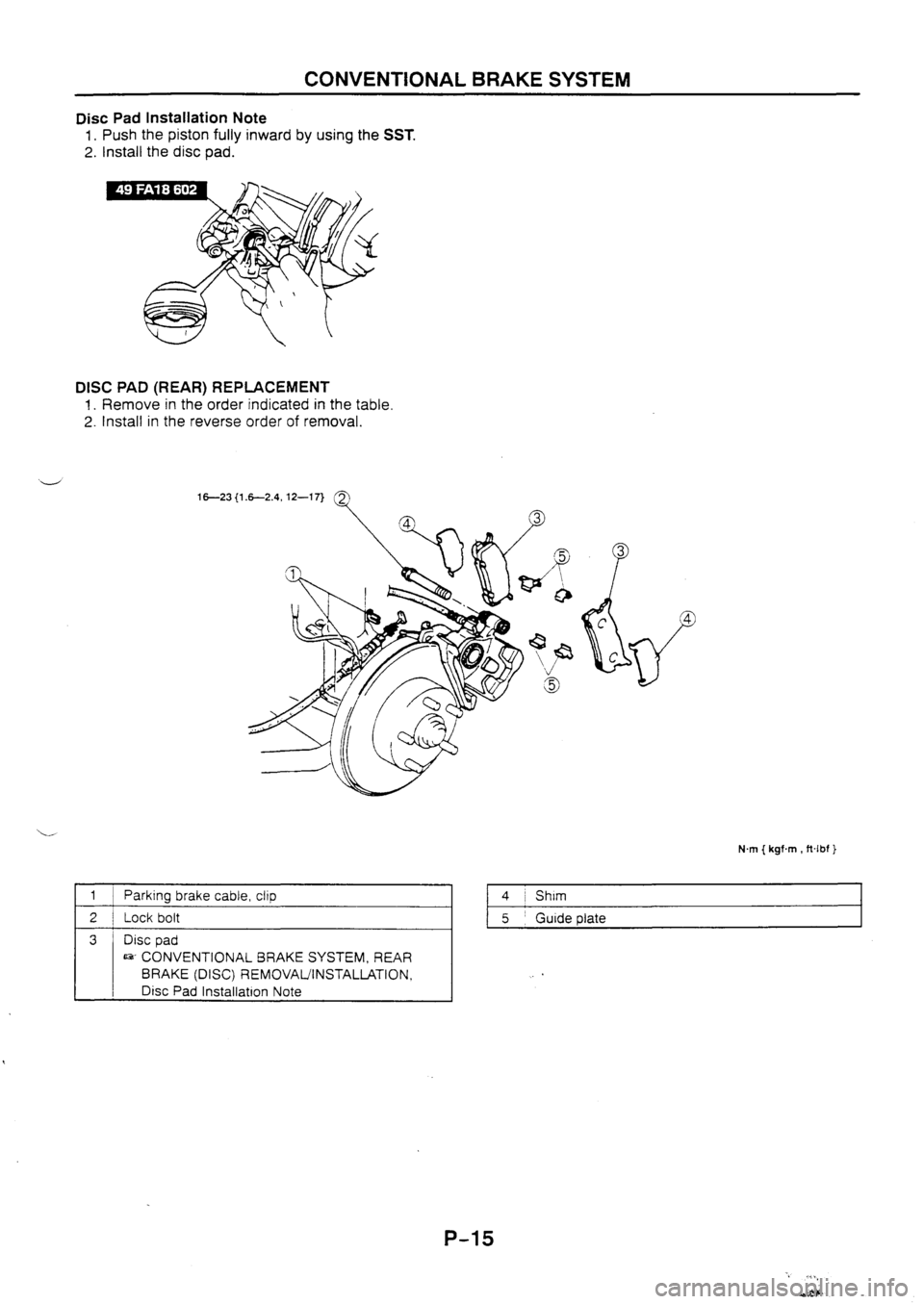 MAZDA 626 1997  Workshop Manual 