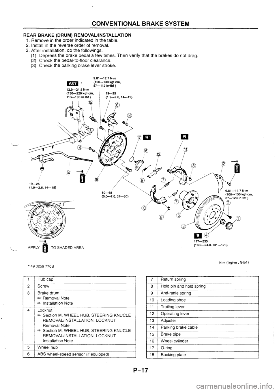 MAZDA 626 1997  Workshop Manual 