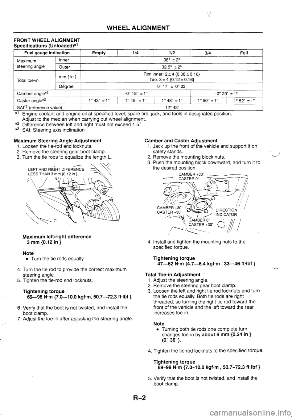 MAZDA 626 1997  Workshop Manual 