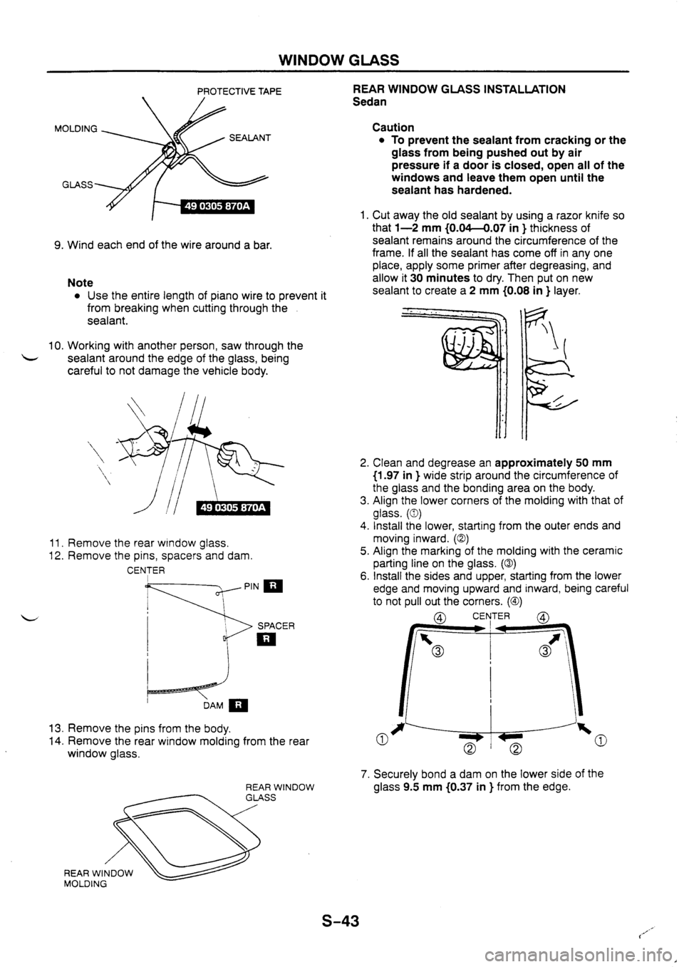 MAZDA 626 1997  Workshop Manual 