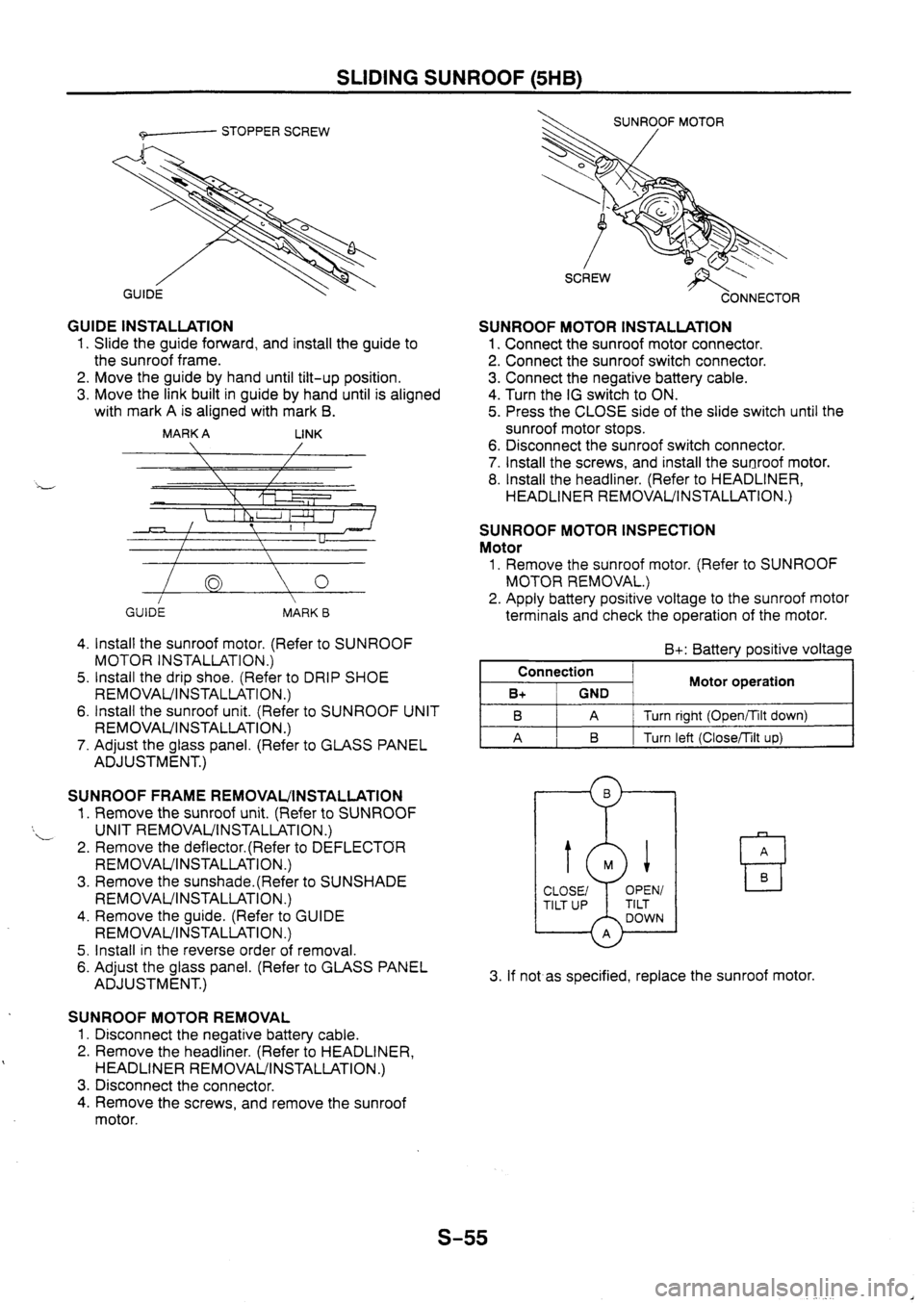 MAZDA 626 1997  Workshop Manual 